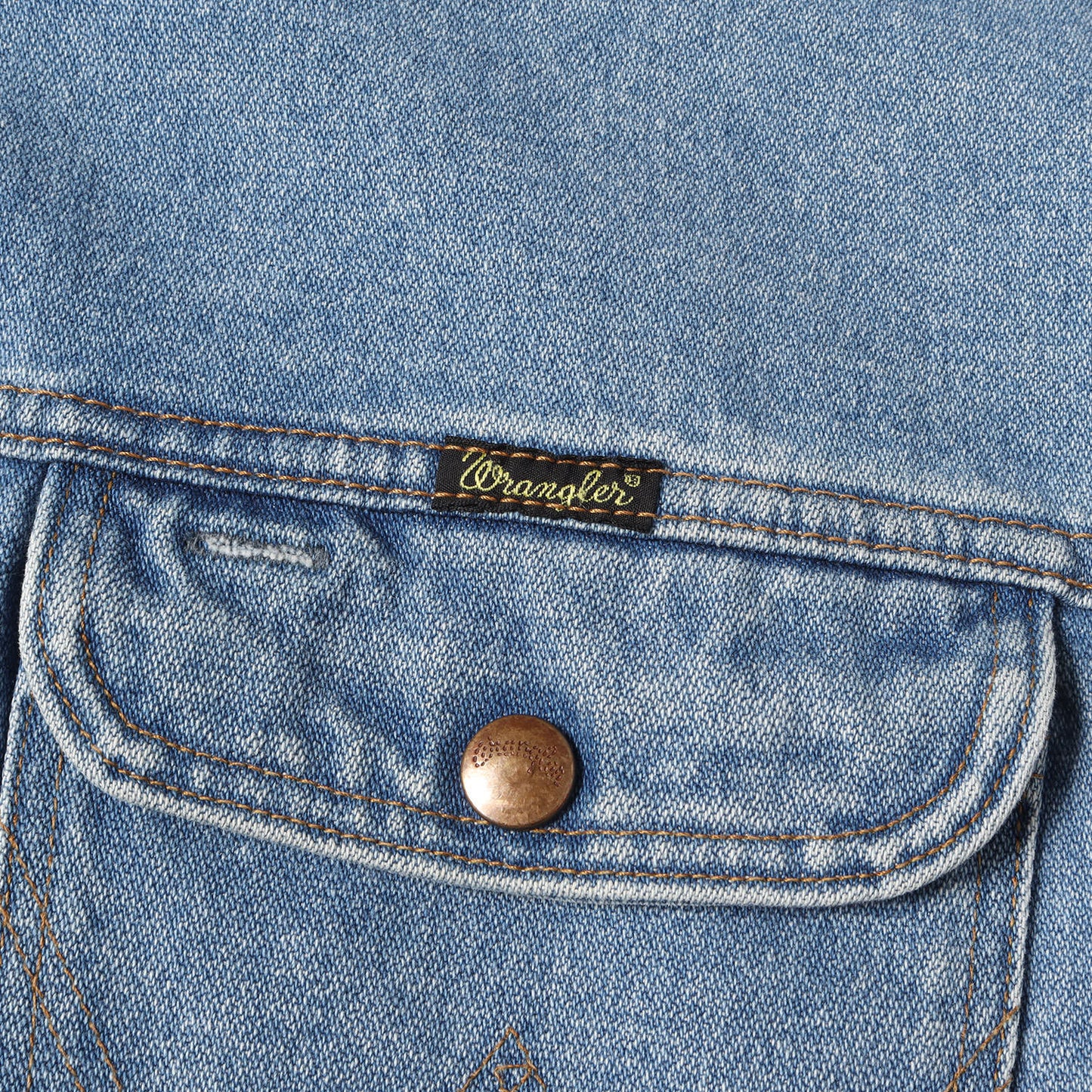 23SS ×Wrangler ヴィンテージ加工 デニム トラッカージャケット(TRUCKER JACKET)