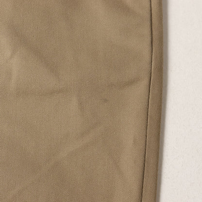 T/Cツイル プリーツ スラックスパンツ(PLEATED TROUSERS)