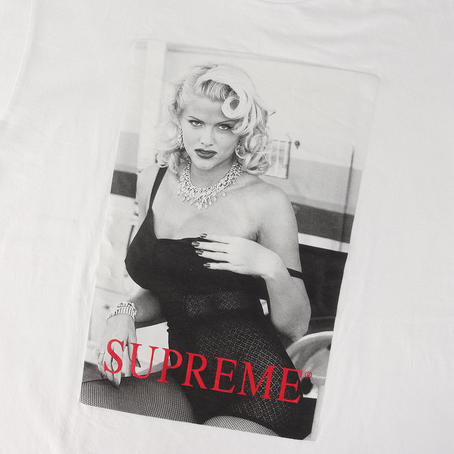 21SS アンナ・ニコル・スミス フォト Tシャツ(Anna Nicole Smith Tee)