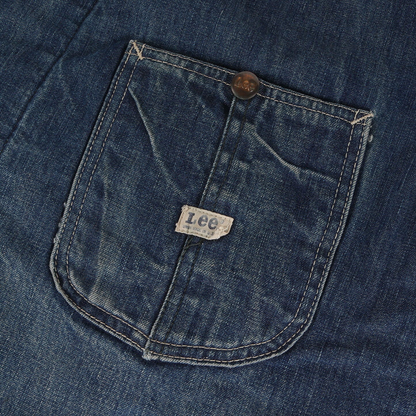 [ユニオンチケット付き ビッグサイズ] 70s 81-LJ ブランケット付き デニム カバーオール