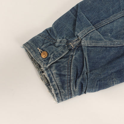 [ユニオンチケット付き ビッグサイズ] 70s 81-LJ ブランケット付き デニム カバーオール