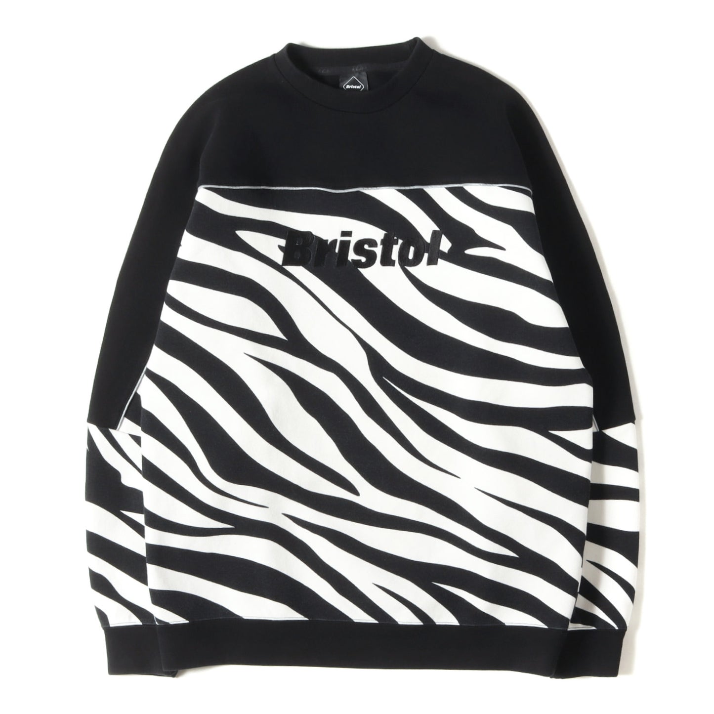 23AW ゼブラ柄 オーバーサイズ テックスウェット(TECH SWEAT OVERSIZED CREWNECK TOP)