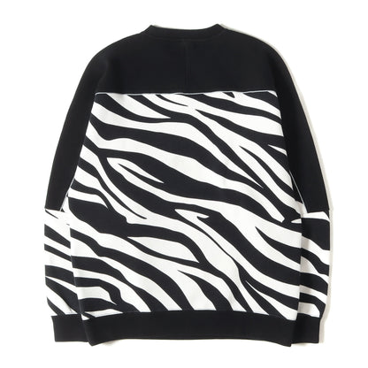 23AW ゼブラ柄 オーバーサイズ テックスウェット(TECH SWEAT OVERSIZED CREWNECK TOP)
