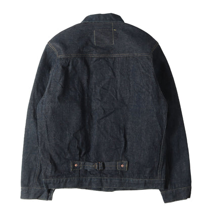 冬季限定 雪さらし加工 15oz 石川台 1stタイプ デニムジャケット (ONI-01507L-Ishikawadai)