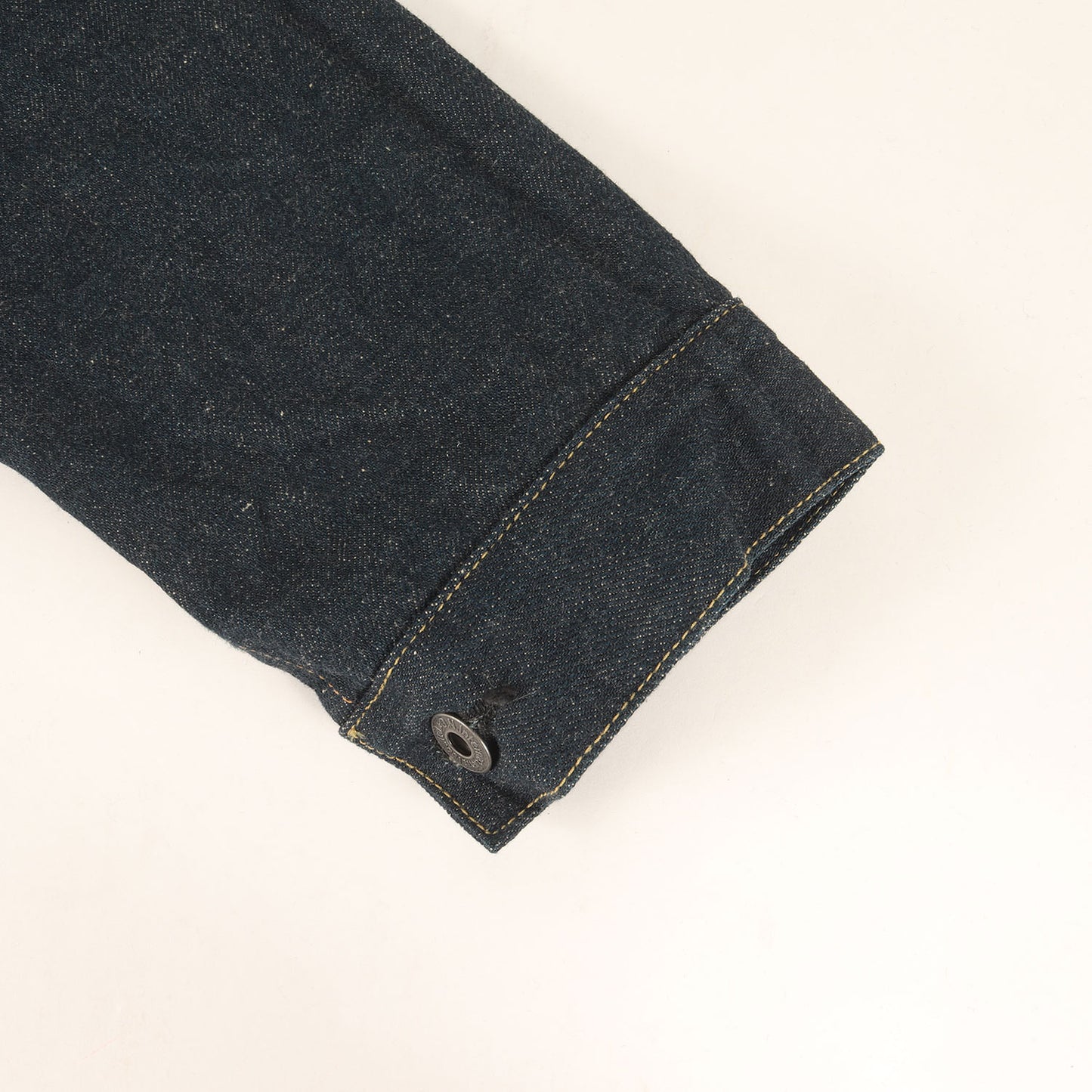 冬季限定 雪さらし加工 15oz 石川台 1stタイプ デニムジャケット (ONI-01507L-Ishikawadai)