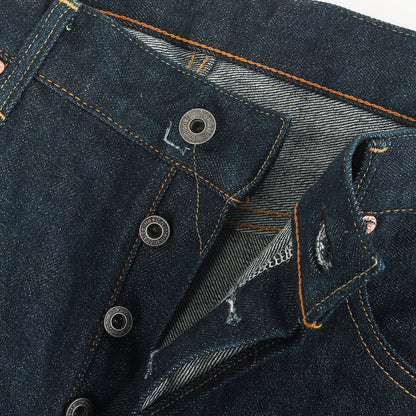15oz 石川台 ストレッチ リラックス テーパード デニムパンツ (ONI-121S Ishikawadai)