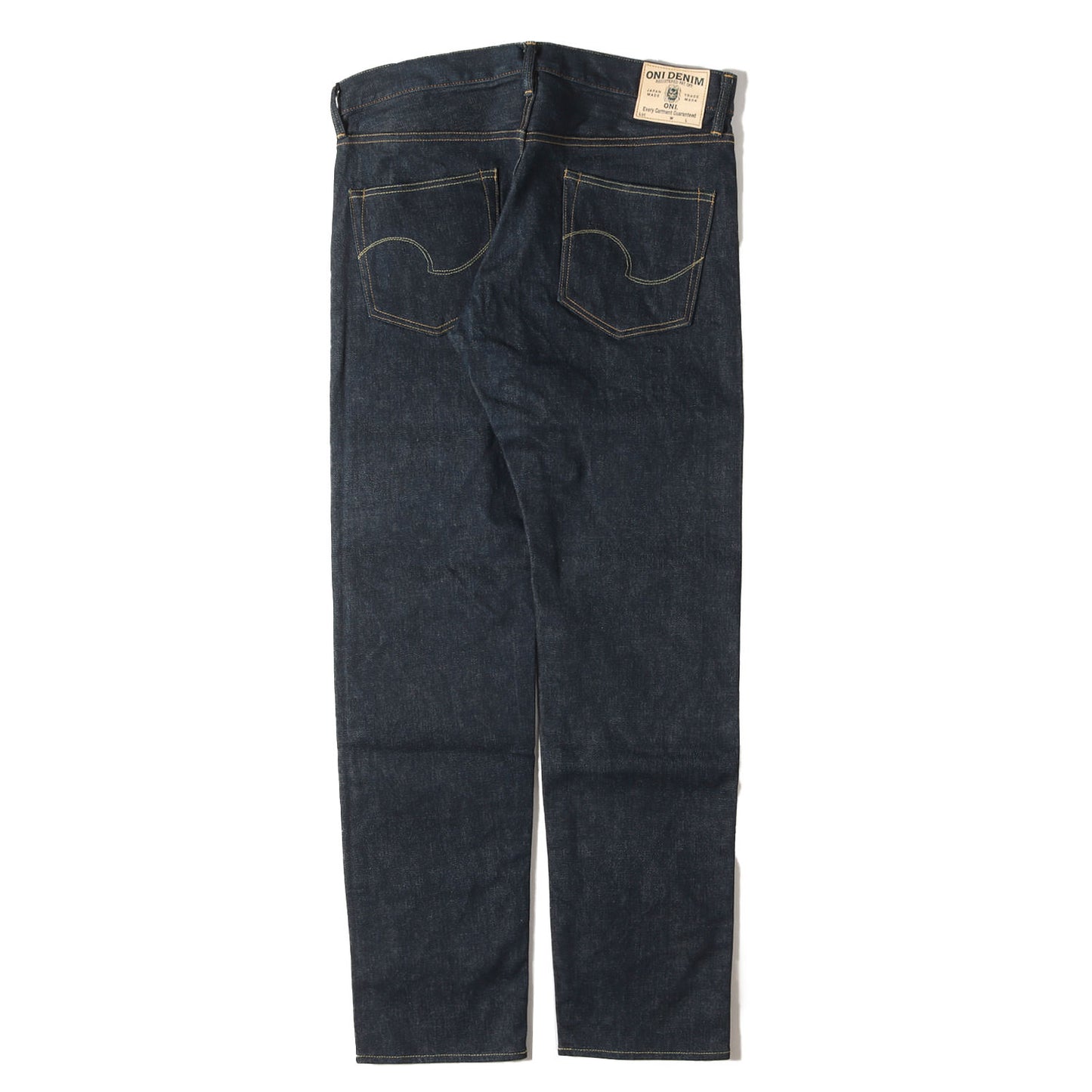 15oz 石川台 ストレッチ リラックス テーパード デニムパンツ (ONI-121S Ishikawadai)