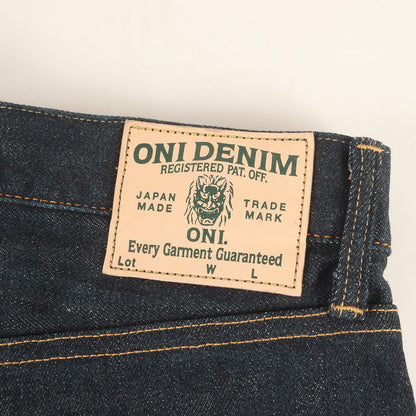 15oz 石川台 ストレッチ リラックス テーパード デニムパンツ (ONI-121S Ishikawadai)