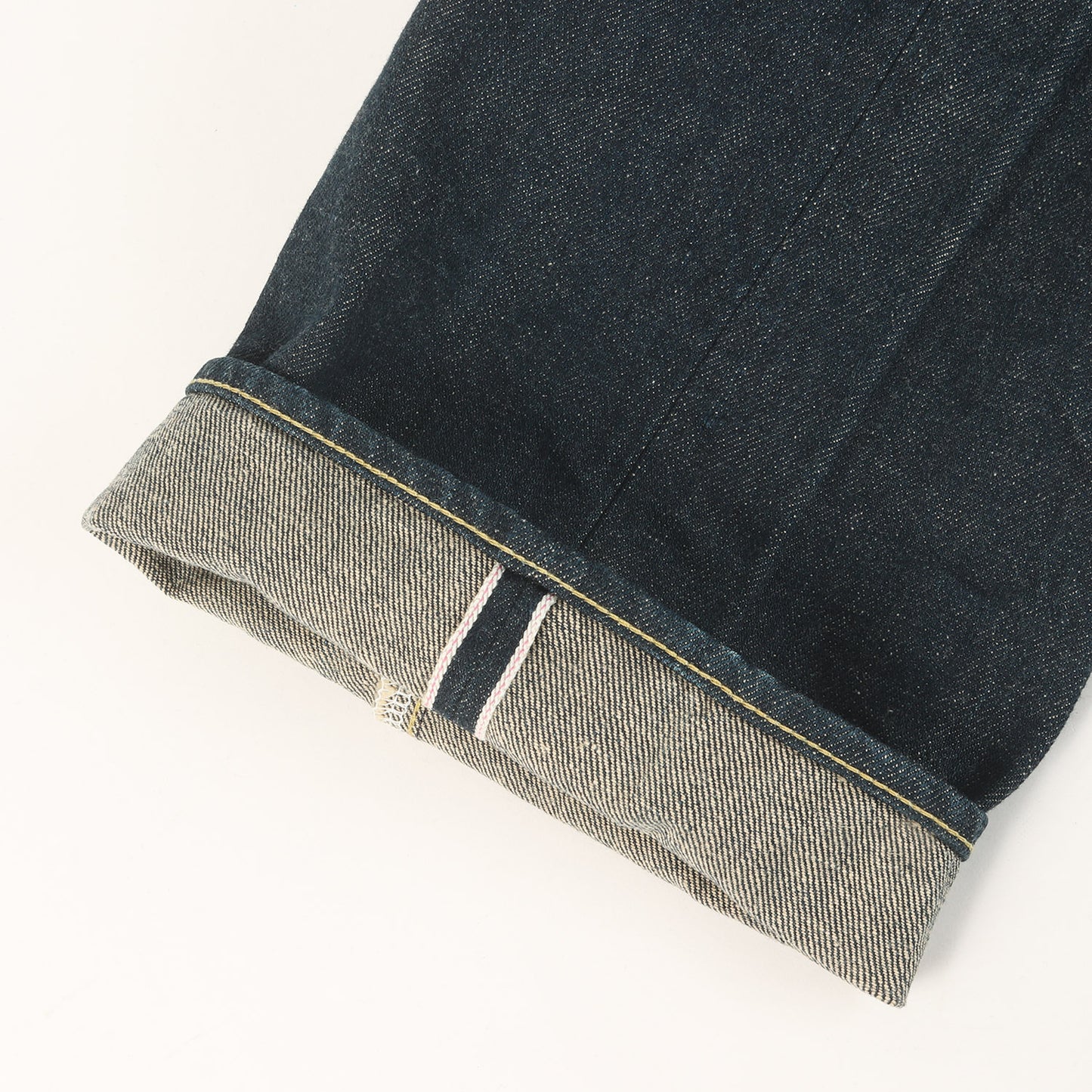 冬季限定 雪さらし加工 15oz 石川台 シンチバック ルーズストレート デニムパンツ (ONI-295 Ishikawadai)