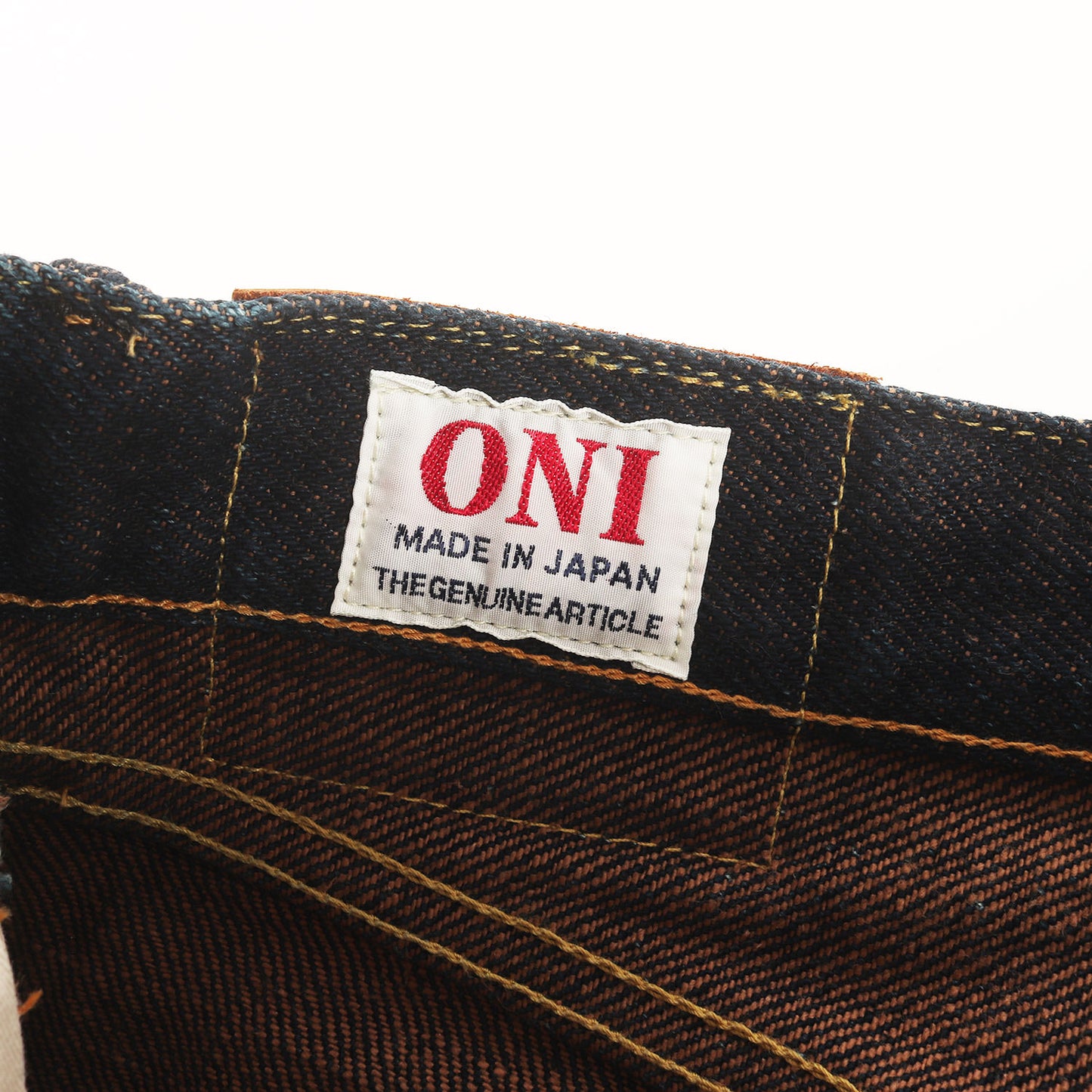 20oz シークレット レギュラーストレート デニムパンツ (ONI288ZR-LBR)