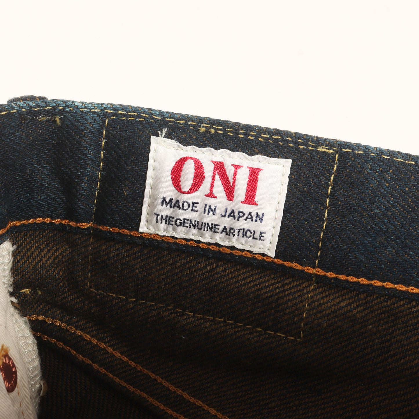 20oz シークレット ワイドストレート デニムパンツ (ONI200ZR-OLV)
