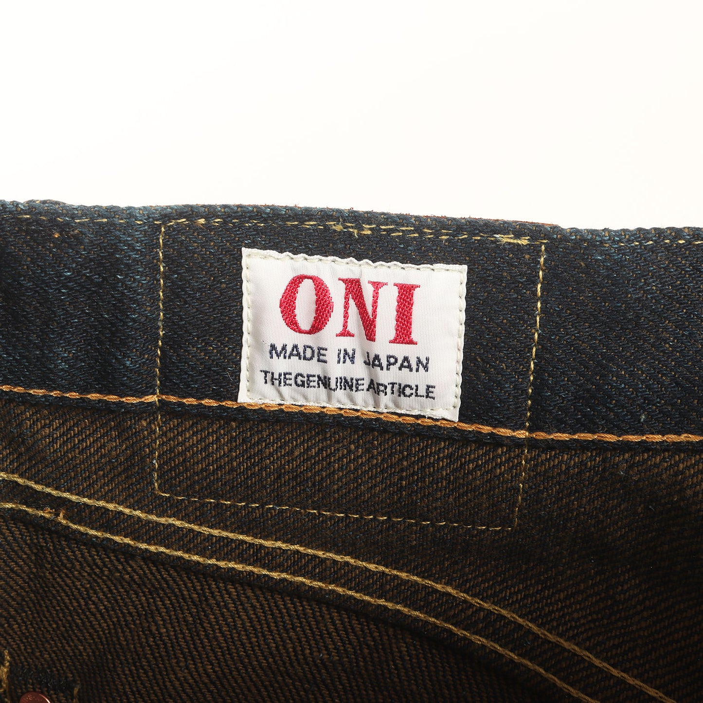 20oz シークレット レギュラーストレート デニムパンツ (ONI288ZR-OLV)