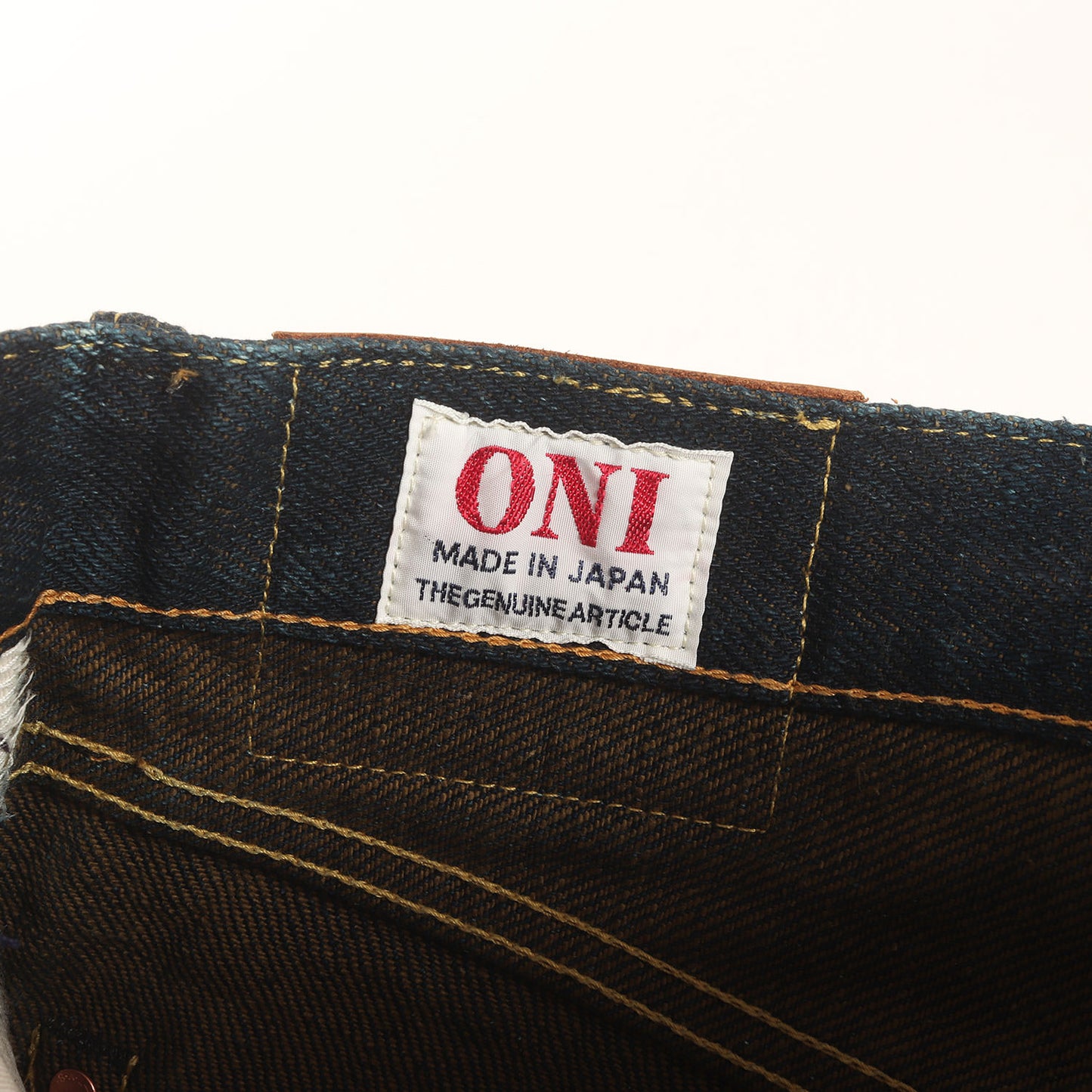 20oz シークレット レギュラーストレート デニムパンツ (ONI288ZR-OLV)