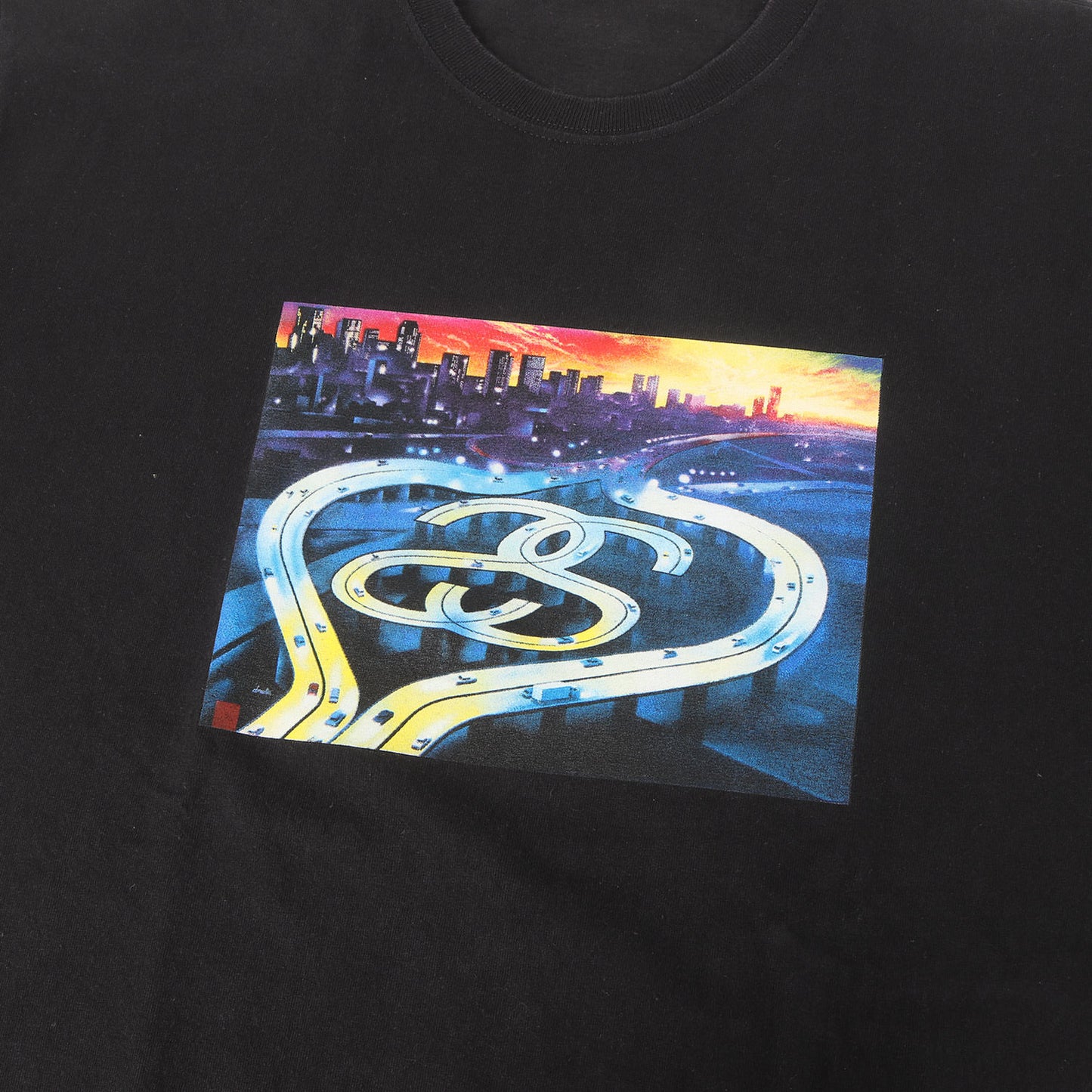 23SS ハイウェイ グラフィック Tシャツ(Stussy SS Highway Tee)