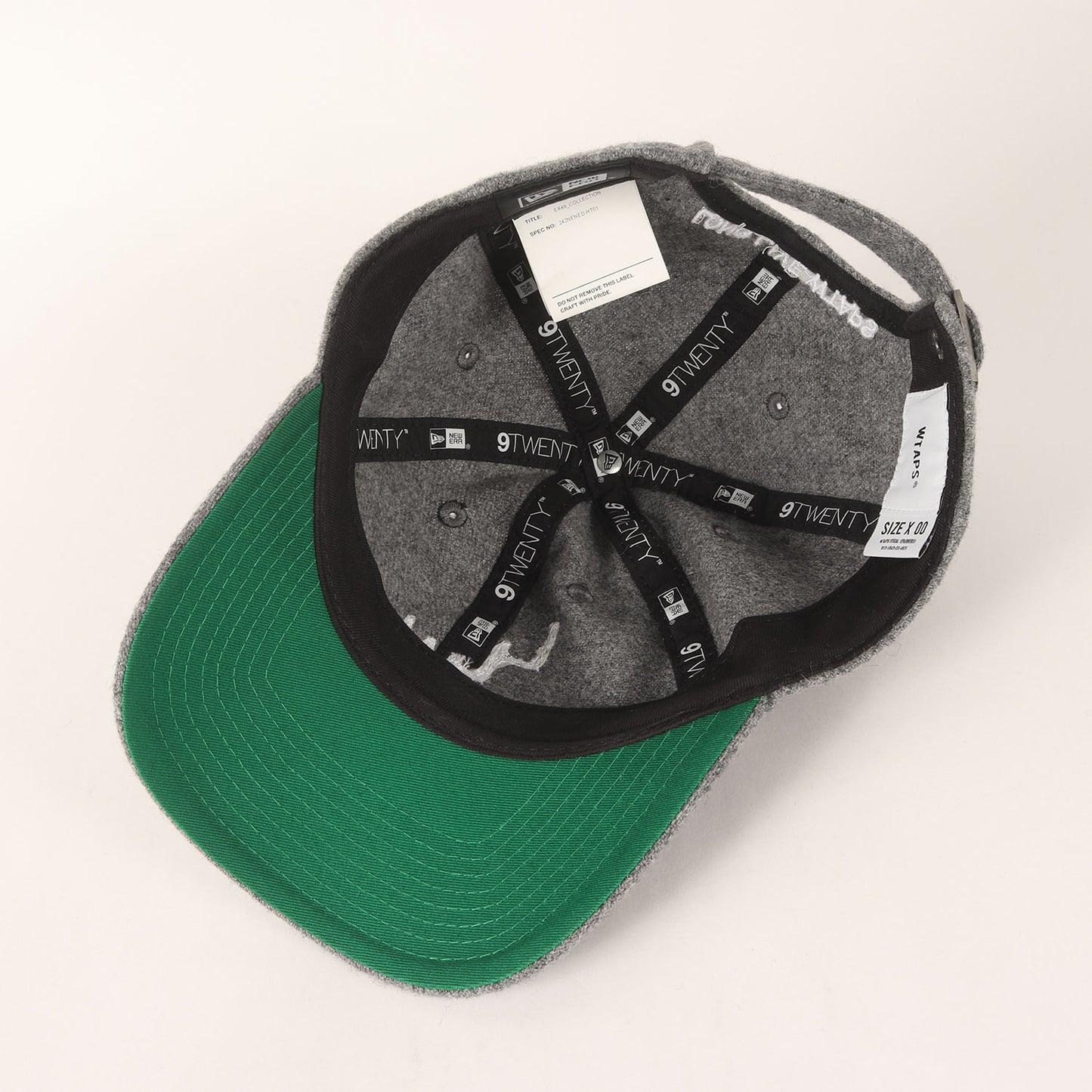 24AW ×NEW ERA ウールフランネル 6パネルキャップ(9TWENTY / CAP / WOPL. FLANNEL. NEWERA)