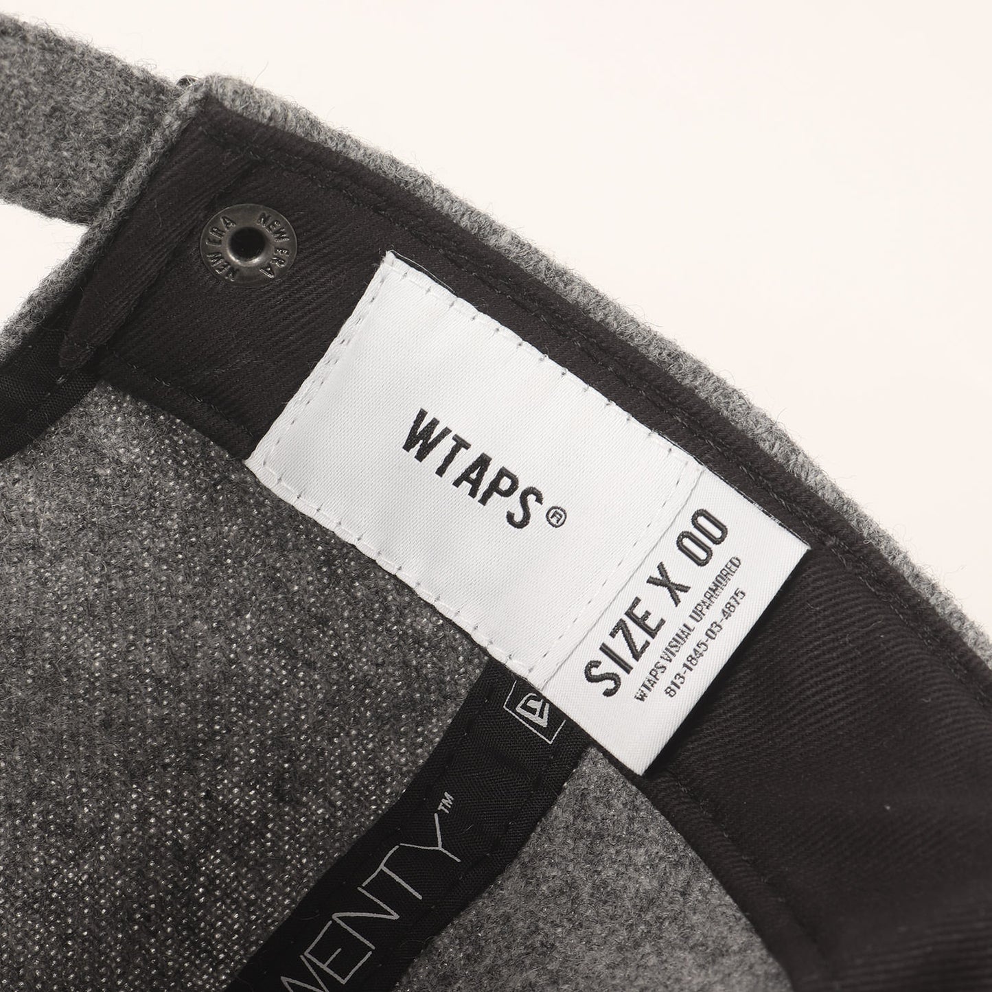 24AW ×NEW ERA ウールフランネル 6パネルキャップ(9TWENTY / CAP / WOPL. FLANNEL. NEWERA)