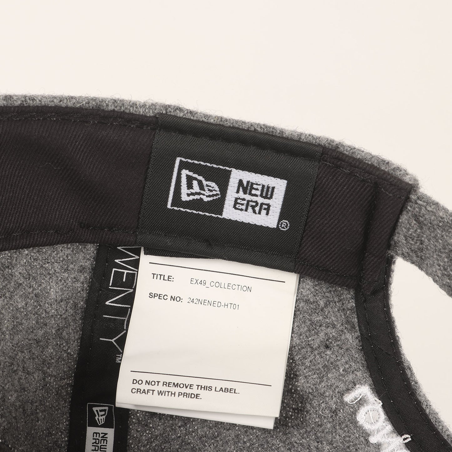 24AW ×NEW ERA ウールフランネル 6パネルキャップ(9TWENTY / CAP / WOPL. FLANNEL. NEWERA)