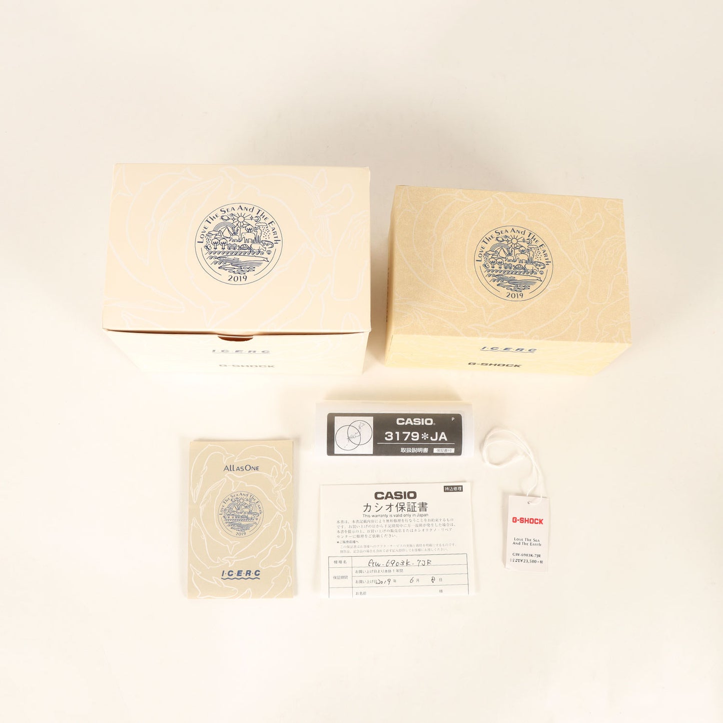 ×ICERC Japan 25周年記念 Love The Sea And The Earth イルクジモデル GW-6903K-7JR 腕時計 / ウォッチ