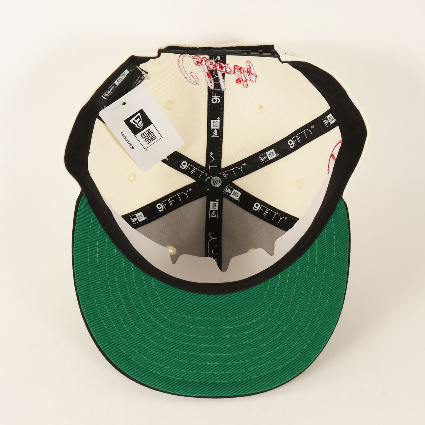 26SS ×NEW ERA 9FIFTY ロゴ刺繍 ベースボールキャップ(NE_CAP)
