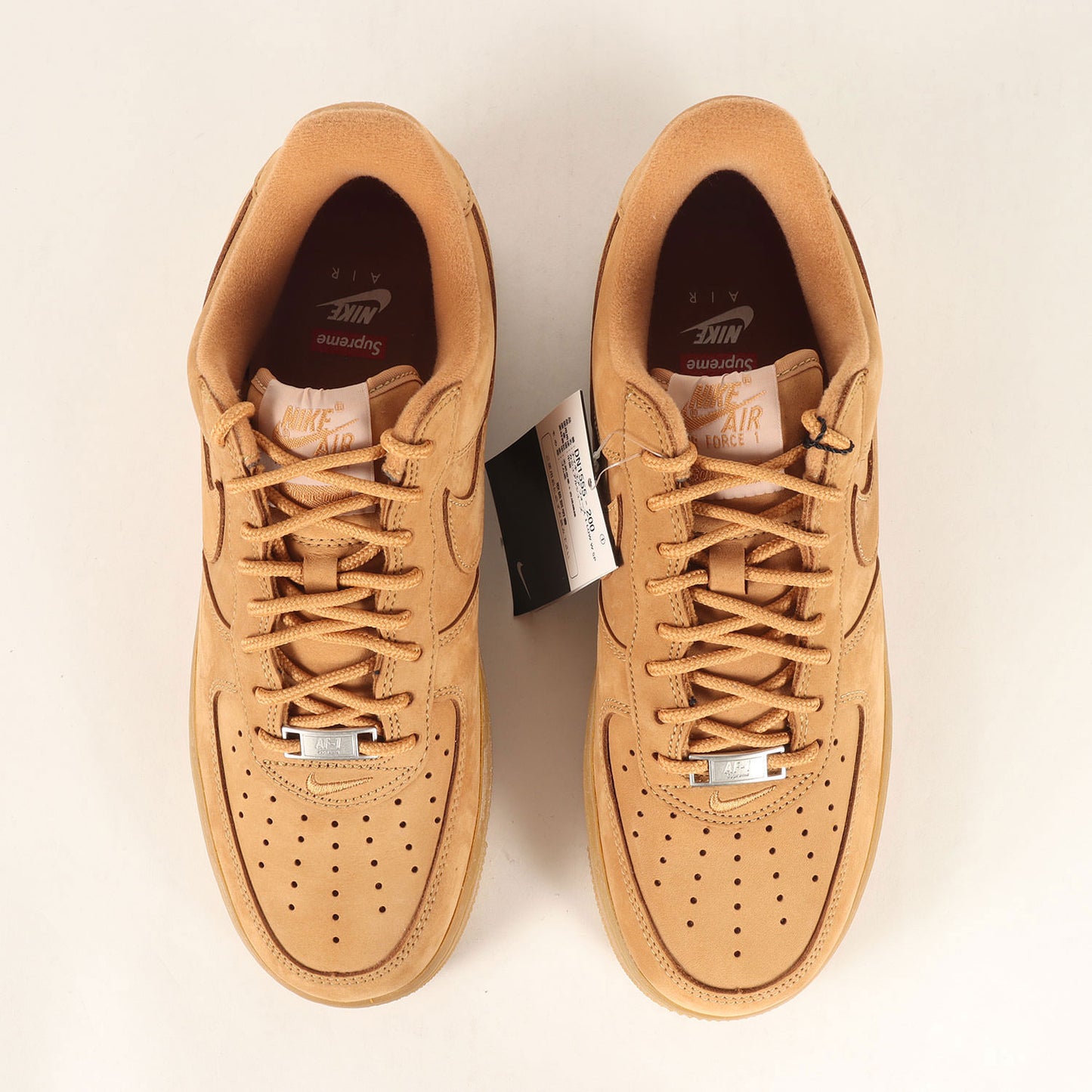 ×NIKE AIR FORCE 1 LOW SP / SUPREME (DN1555-200 / 2021年製)