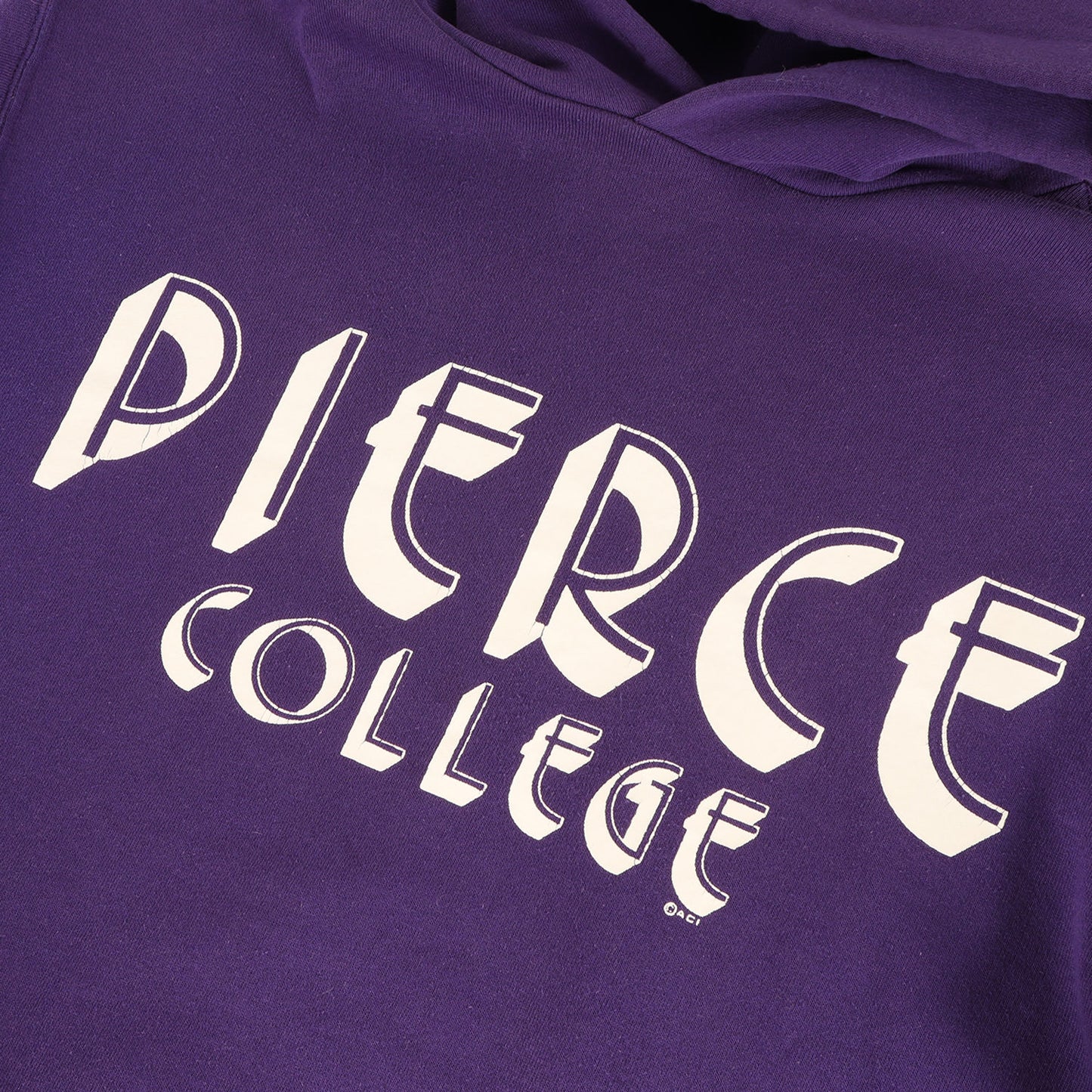 90s カレッジロゴ スウェットパーカー / Pierce College ピアス大学