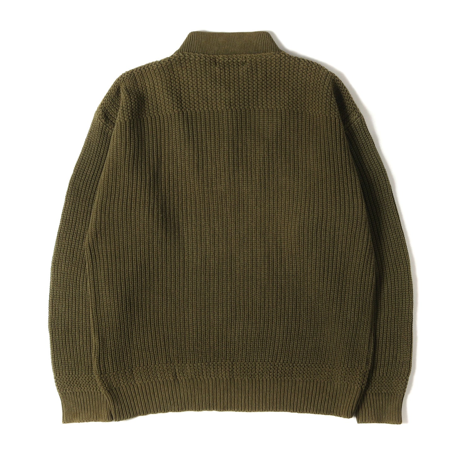 [黒タグ 後期] 90s ヘンリーネック コットン ニット
