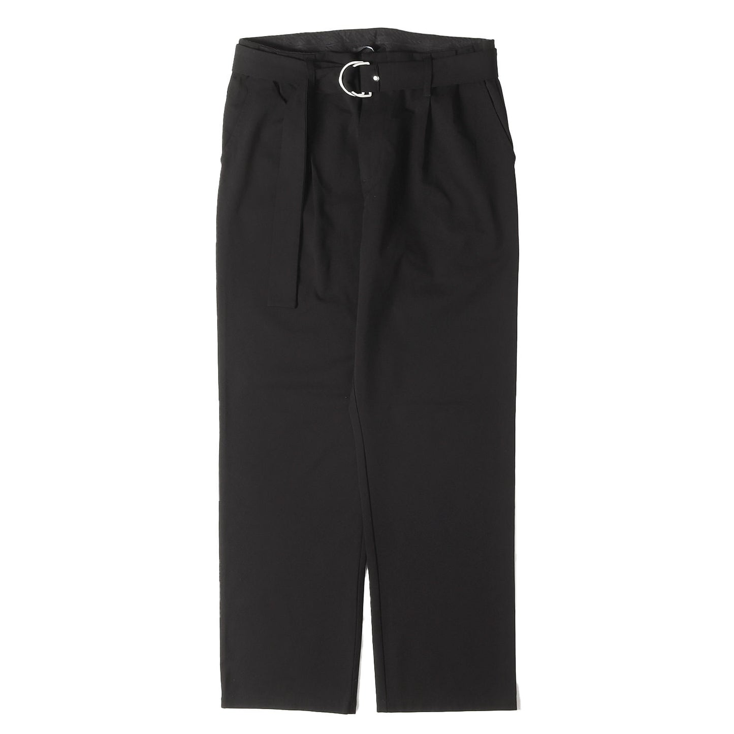 ベルト付き 2タック ストレッチソフトシェル パンツ