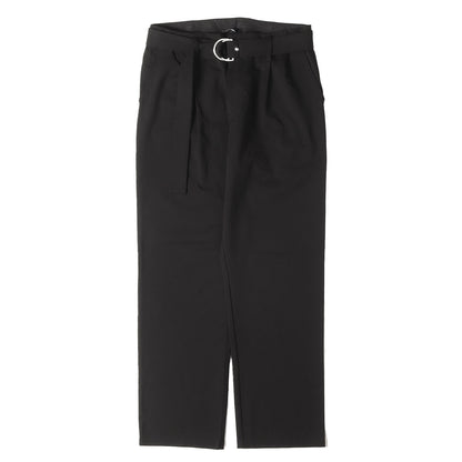 ベルト付き 2タック ストレッチソフトシェル パンツ