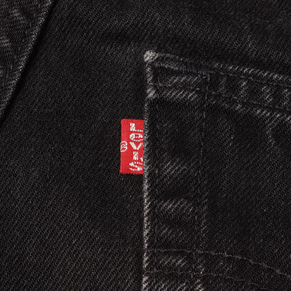 [濃黒 グッドコンディション] 90s 501 後染めブラック デニムパンツ / カナダ製 501-0659