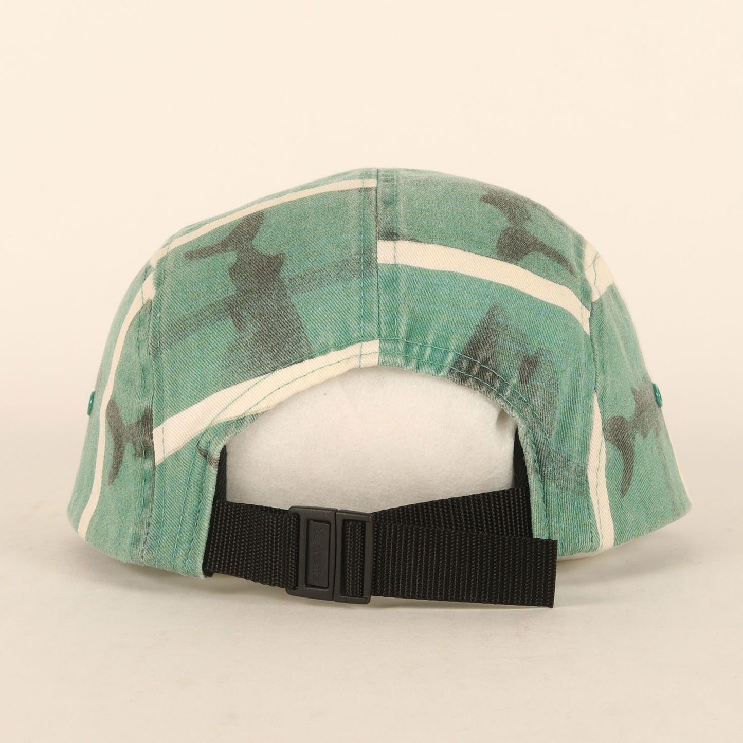 25SS ×Damien Hirst シャーク柄 BOXロゴ キャンプキャップ(Camp Cap)