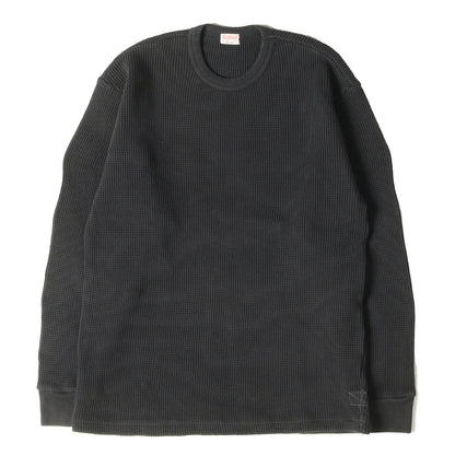 [3枚セット] スーパーヘビーワッフル サーマル ロングスリーブ Tシャツ