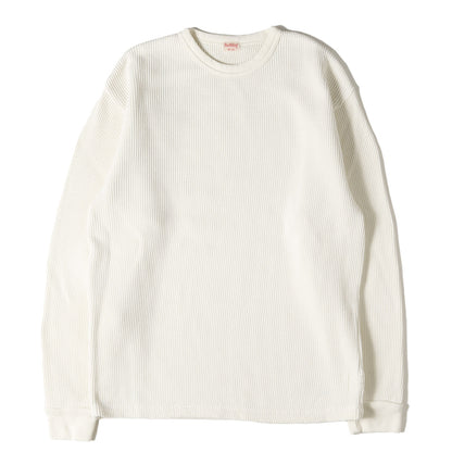 [3枚セット] スーパーヘビーワッフル サーマル ロングスリーブ Tシャツ
