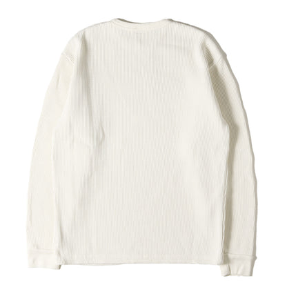 [3枚セット] スーパーヘビーワッフル サーマル ロングスリーブ Tシャツ