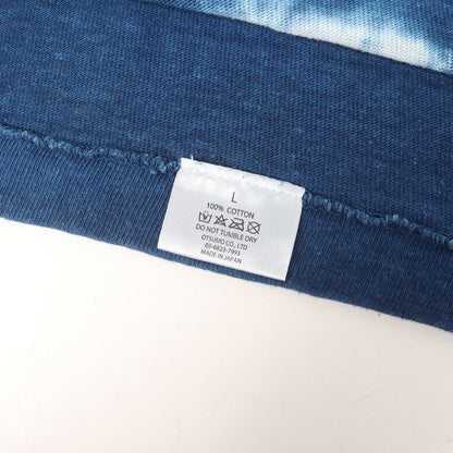 23SS インディゴ タイダイ染め Tシャツ(Indigo Dyed T-Shirt)