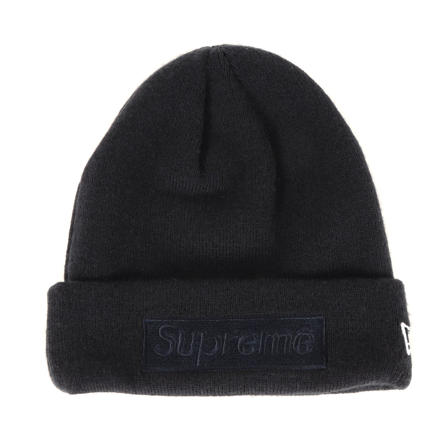 ×NEW ERA BOXロゴ ニット ビーニー(Tonal Box Logo Beanie)