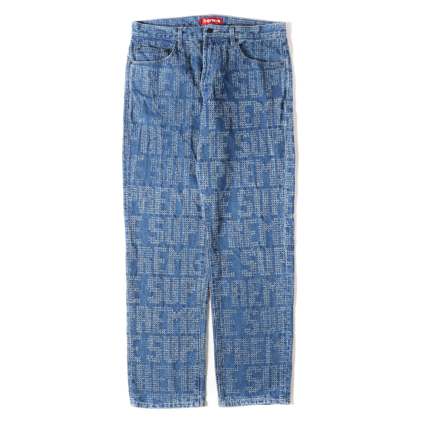 23AW ニードルパンチ デニムパンツ(Needle Punch Regular Jean)