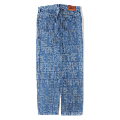 23AW ニードルパンチ デニムパンツ(Needle Punch Regular Jean)