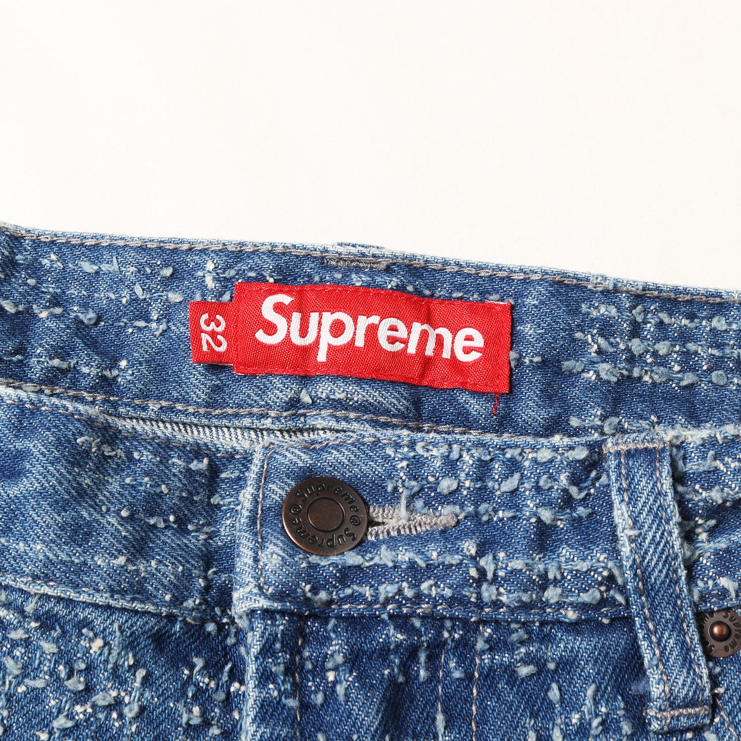 23AW ニードルパンチ デニムパンツ(Needle Punch Regular Jean)