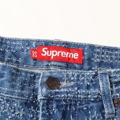 23AW ニードルパンチ デニムパンツ(Needle Punch Regular Jean)