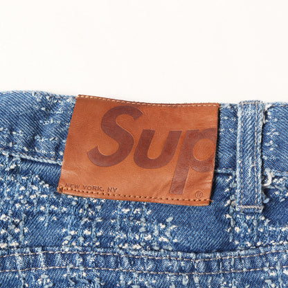 23AW ニードルパンチ デニムパンツ(Needle Punch Regular Jean)