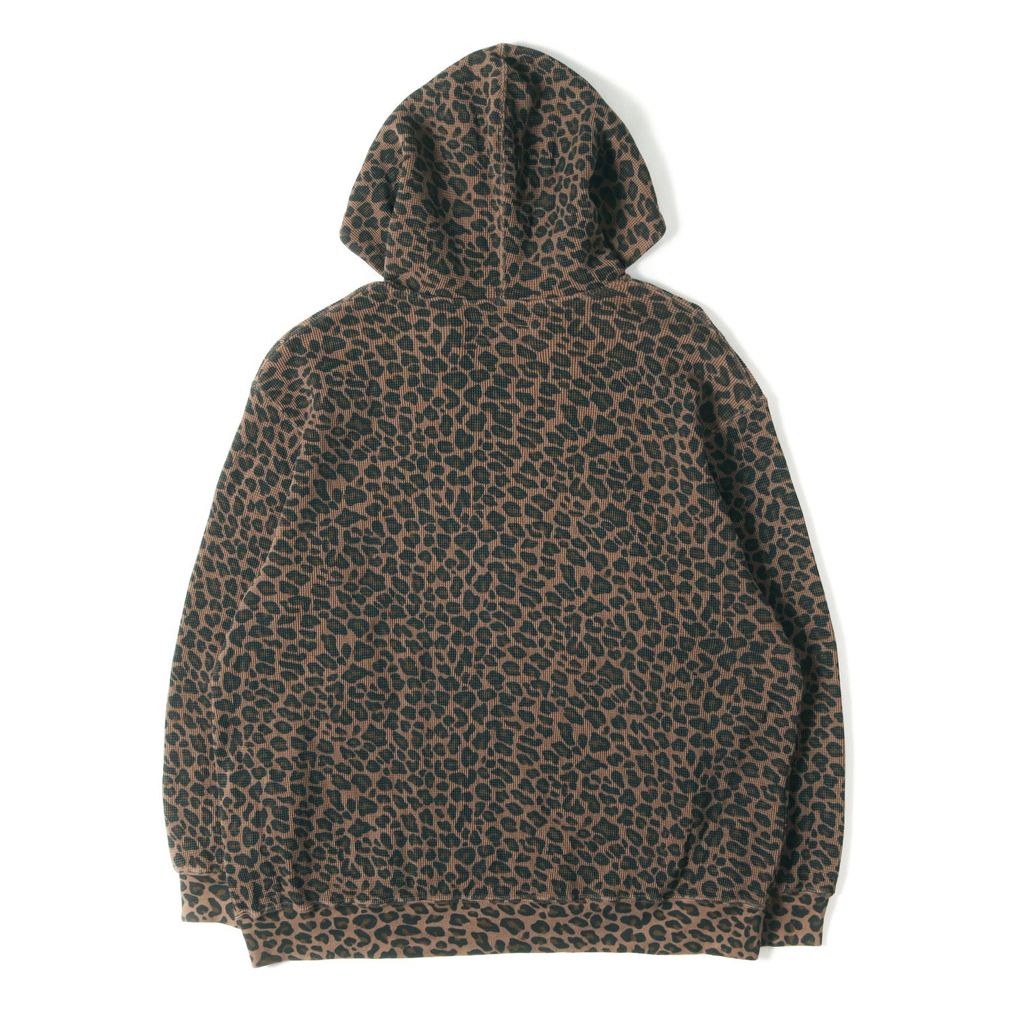 25SS レオパード柄 サーマル フルジップ パーカー(Hooded Zip Up Thermal)
