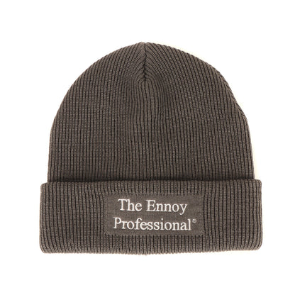 25AW ロゴ刺繍 ニット ビーニー(KNIT CAP)