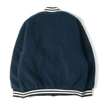 25AW フリース / ナイロン リバーシブル スタジャン (FIBERPILE Reversible Varsity Jacket)
