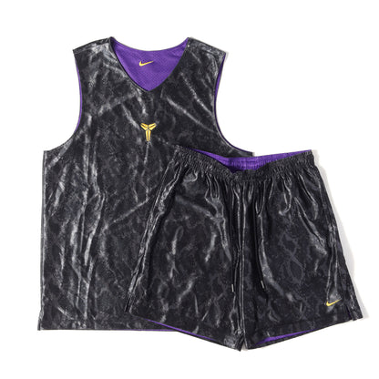 24AW Kobe Bryant スネーク柄 リバーシブル タンクトップ & ショーツ セットアップ
