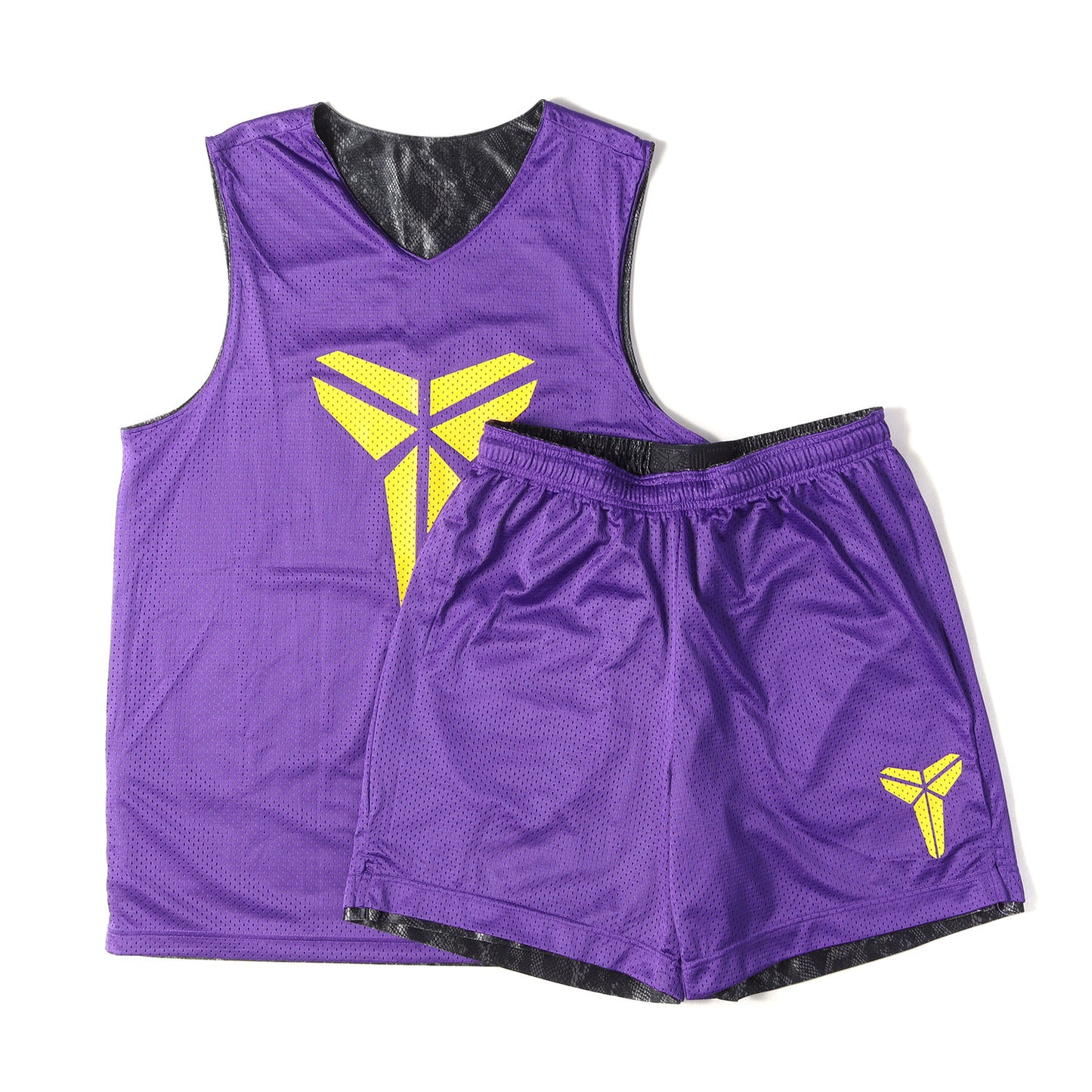 24AW Kobe Bryant スネーク柄 リバーシブル タンクトップ & ショーツ セットアップ