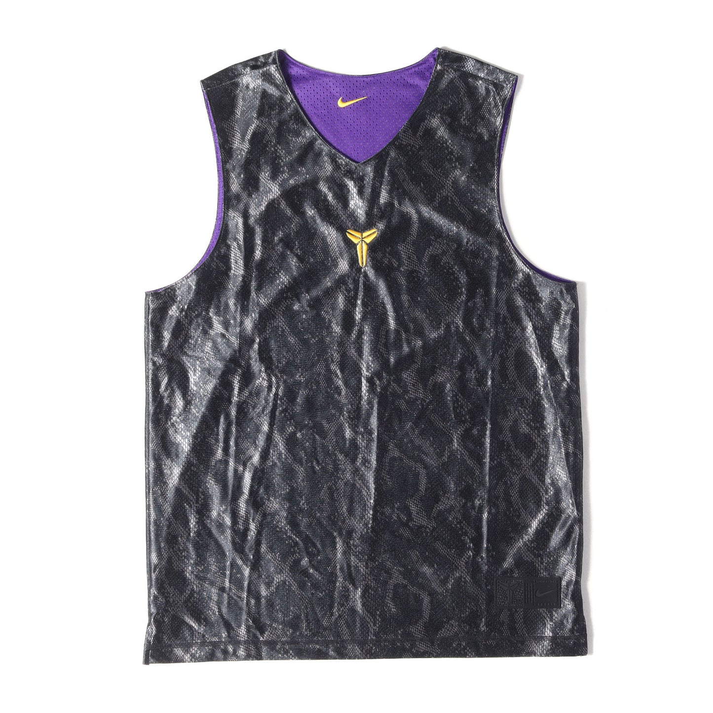 24AW Kobe Bryant スネーク柄 リバーシブル タンクトップ & ショーツ セットアップ