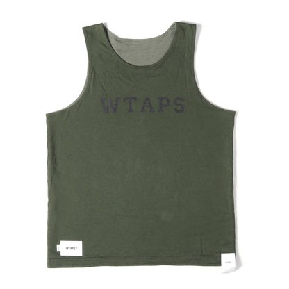 25SS ブランドロゴ リバーシブル タンクトップ(MUDDY / TANK TOP / COTTON)