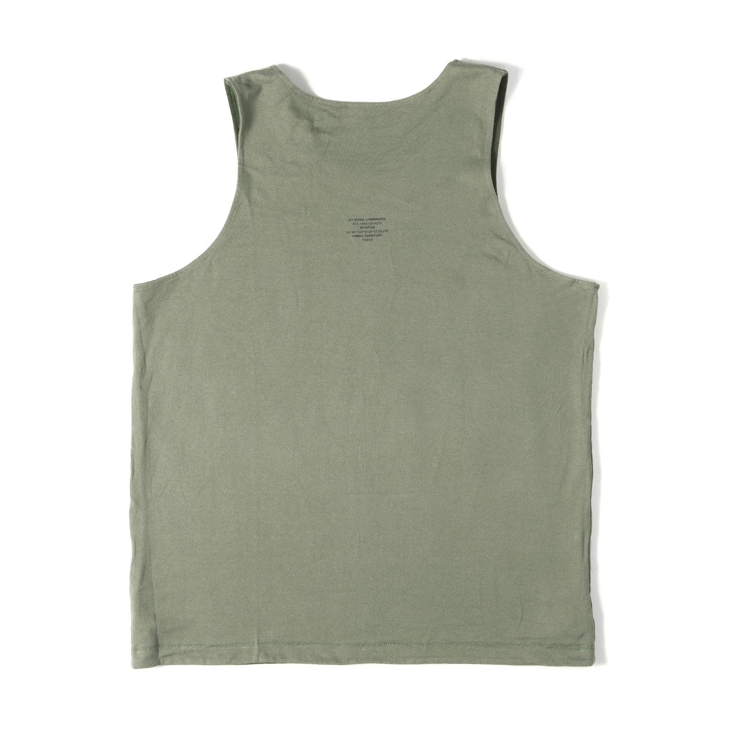 WTAPS (ダブルタップス) 25SS ブランドロゴ リバーシブル タンクトップ