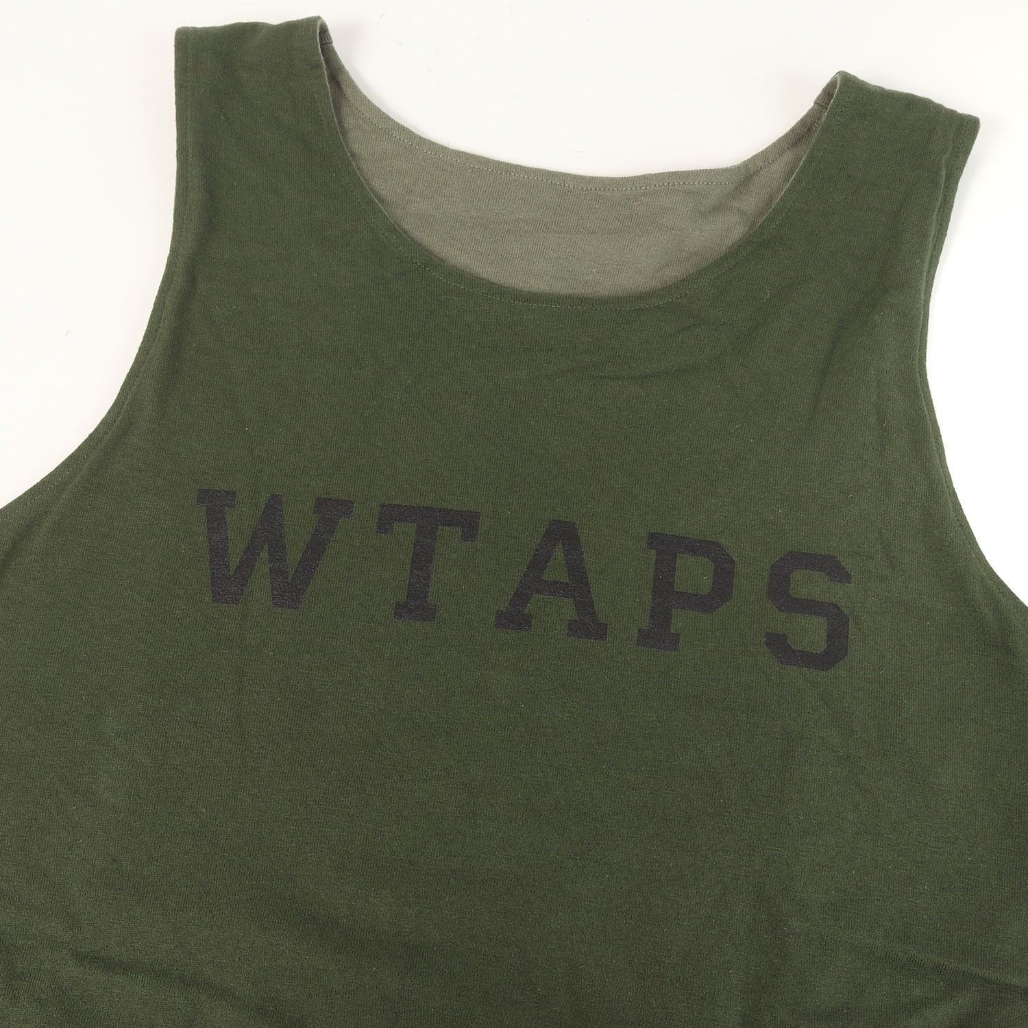 WTAPS (ダブルタップス) 25SS ブランドロゴ リバーシブル タンクトップ