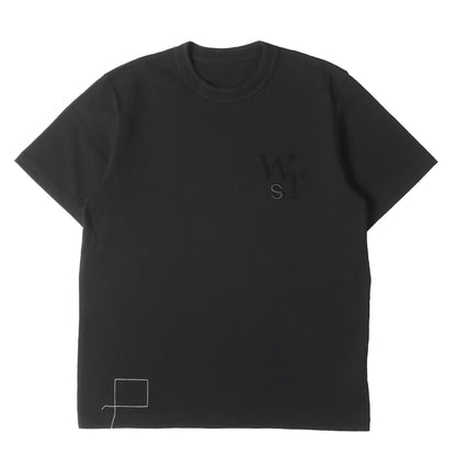 24AW ×Sacai フロッキープリント ヘビー Tシャツ(Flock Print T-Shirt / SS / COTTON. SACAI)